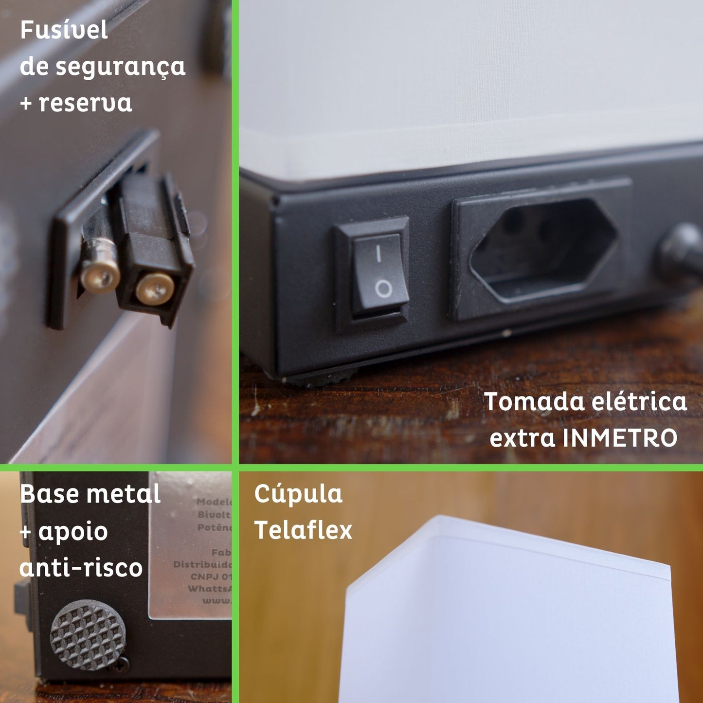 Kit 2 TRIO M | 3 portas carga rápida USB 2A + 1C | Tomada incluída