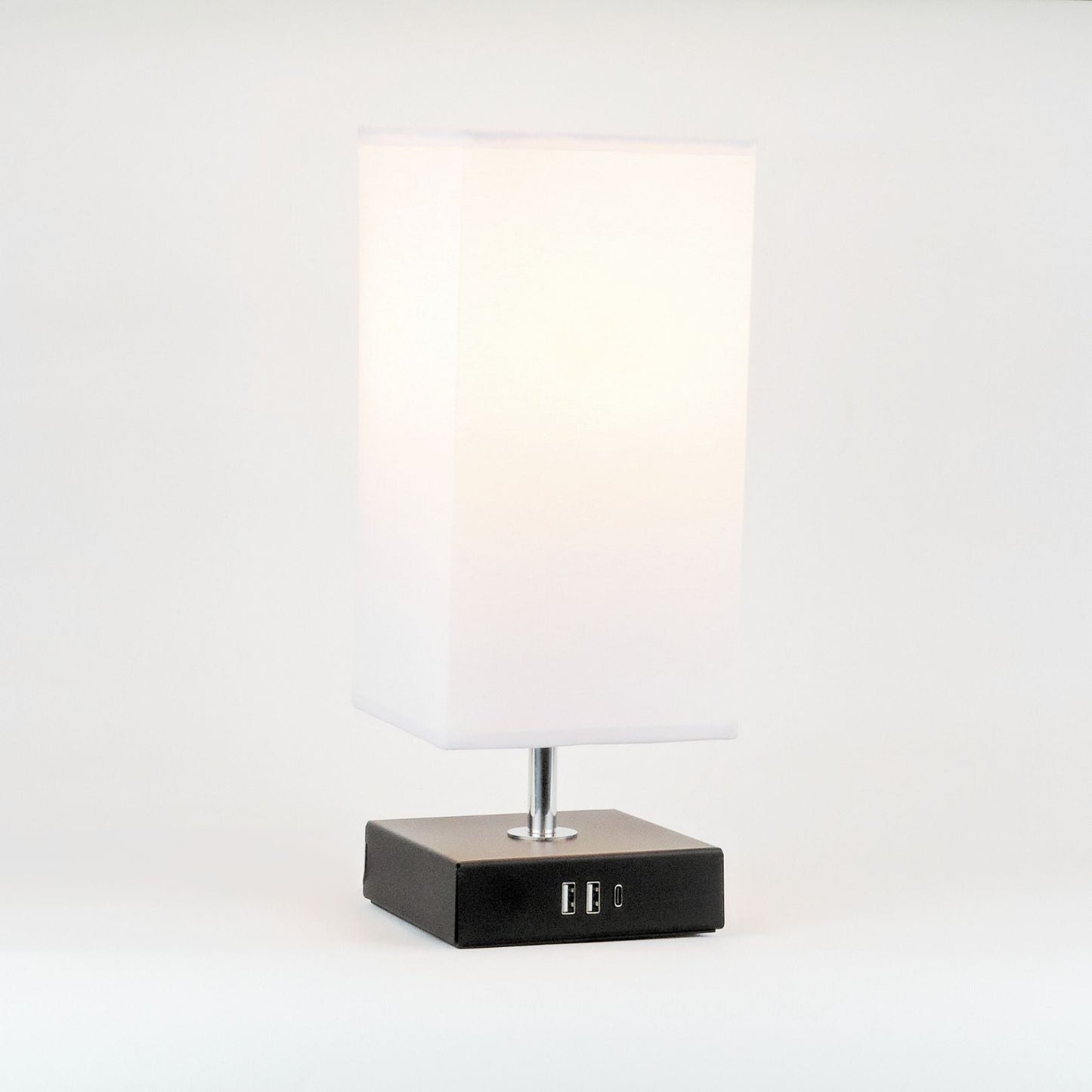 Kit 2 TRIO H | 3 portas USB 2A+1C | Inclui Dimmer,Tomada e Lâmpada