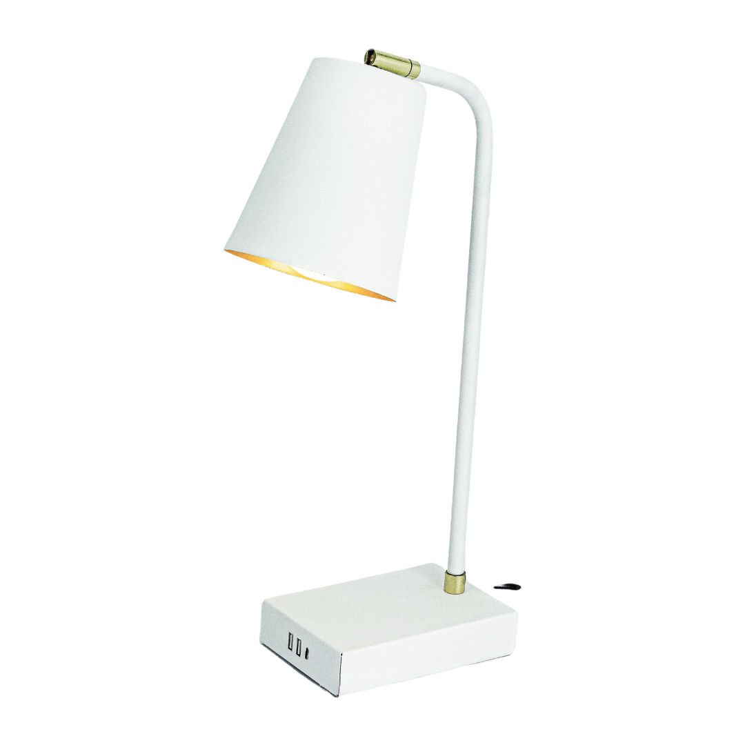 TUTTO USB | 3 portas 17W | 1C + 2A | Dimmer, Articulada e Lâmpada