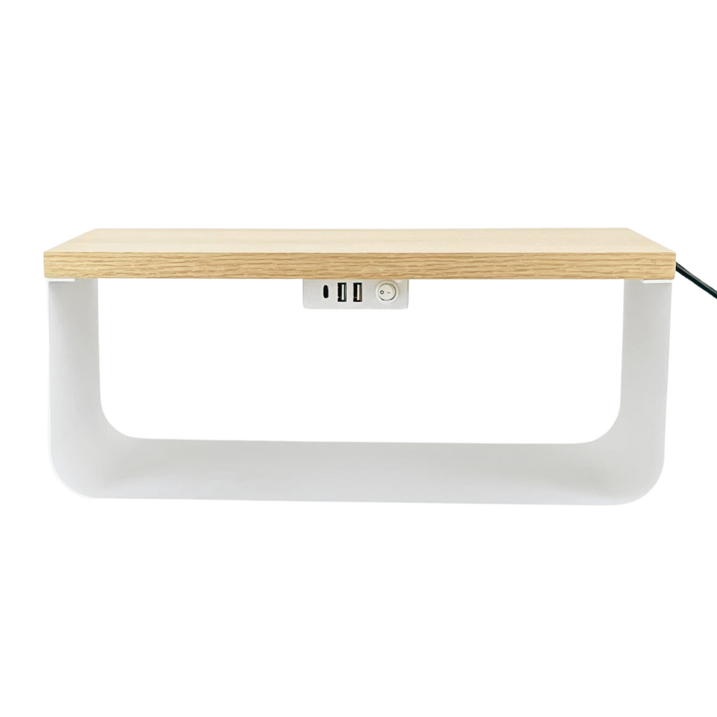 SIS | Mesa Cabeceira Suspensa Smart |3 portas USB | Luz Led Suave