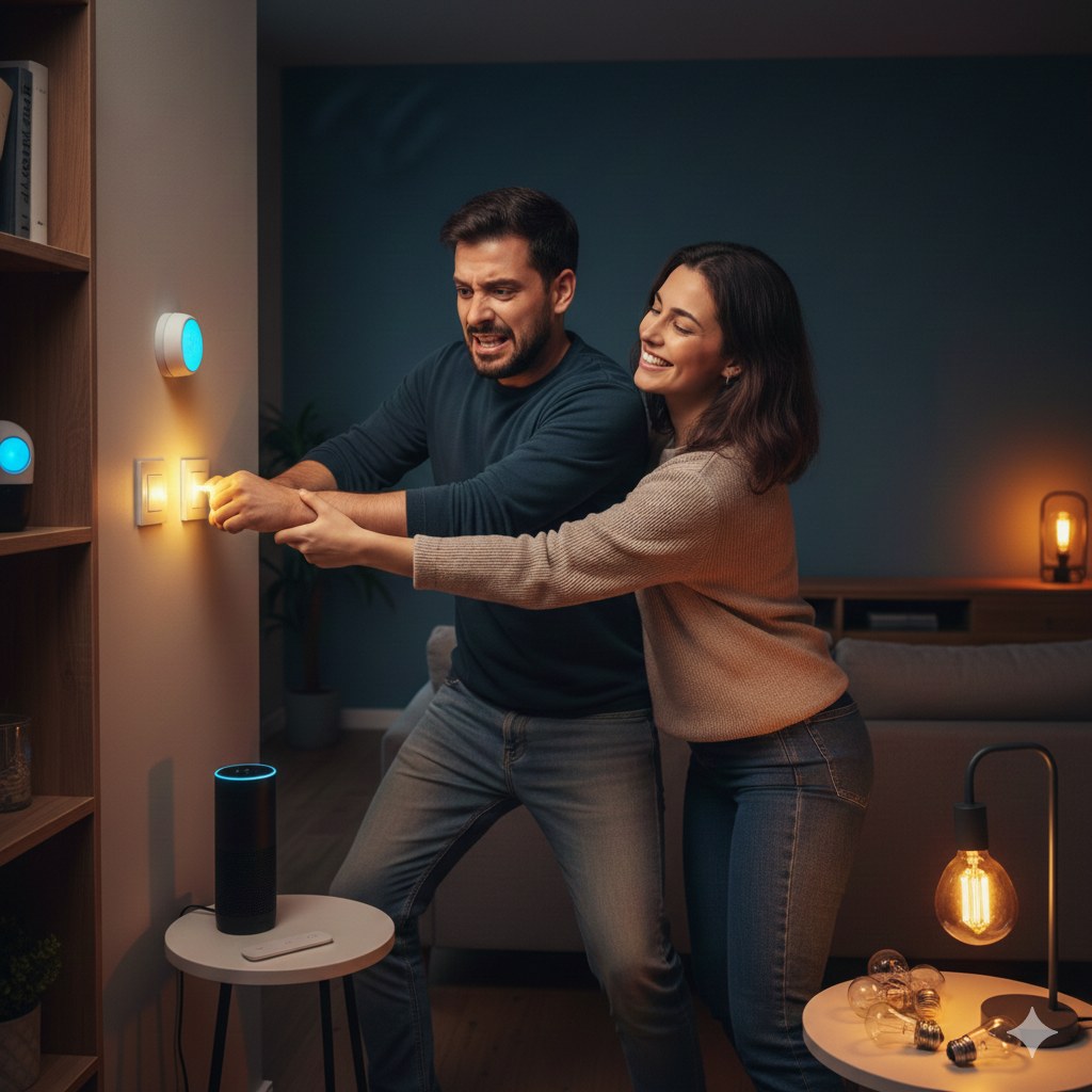 Esqueça o mito: a paranoia de apagar as luzes de casa ainda vale a pena com os LEDs?