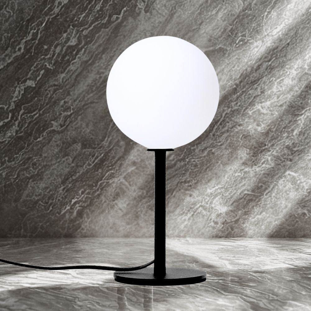 Abajur Design Sfera Vidro 12cm Lampada G9 Inclusa Luz Quente