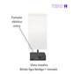 Kit 2 TRIO H | 3 portas USB 2A+1C |dimmer,tomada e lâmpada