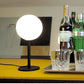 Abajur Design Sfera Vidro 12cm Lampada G9 Inclusa Luz Quente
