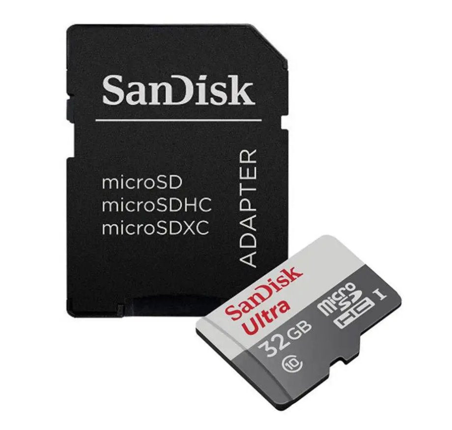 Cartão de memória Micro SD 32Gb, Classe 10 - Sandisk - Ocanova